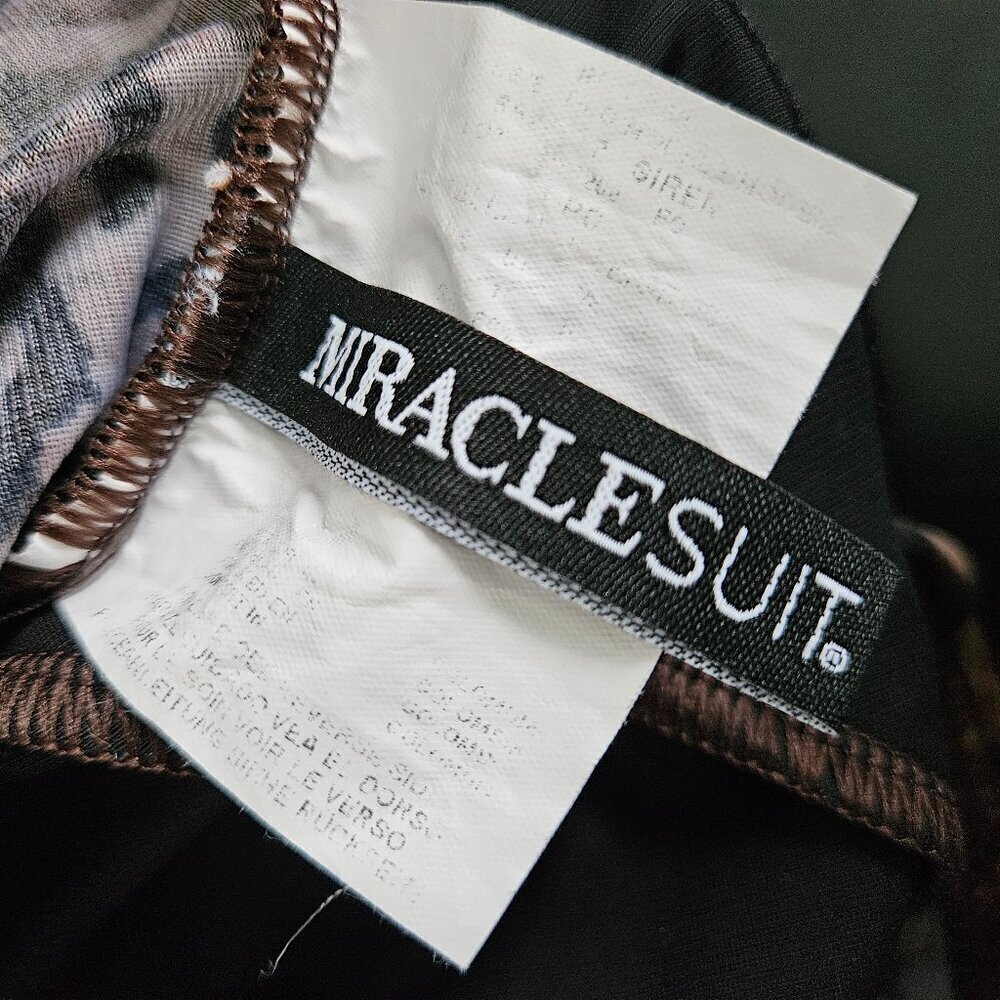 Miraclesuit Tigris Siren Underwire Swimsuit Savan… - image 8